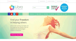 Desktop Screenshot of librafoundation.org.uk